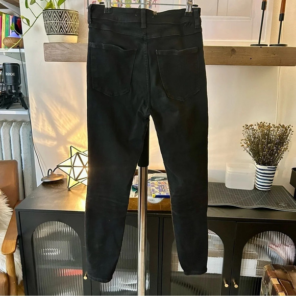 Zara Stretch Skinny Crop Front Button Fly - Picture 4 of 7